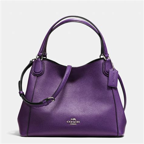 cheap purple coach purses|coach purple handbags on sale.